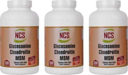 3 Kutu 900 Tablet Glucosamine Chondroitin Msm