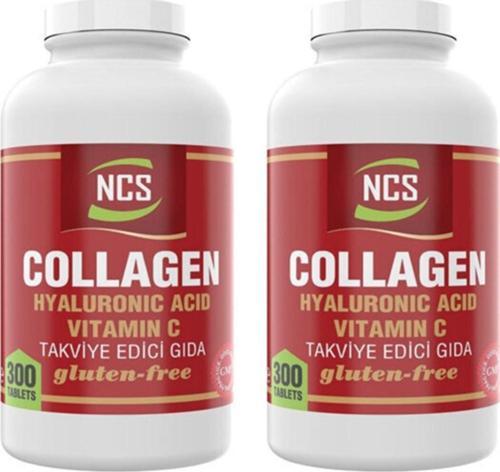 Collagen Hyaluronic Acid Vitamin C - 300 Tablet 2 Kutu