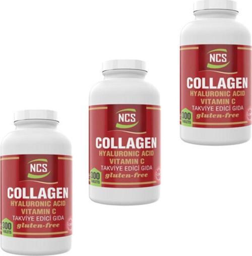Collagen Hyaluronic Acid Vitamin C 300 Tablet 3 Kutu