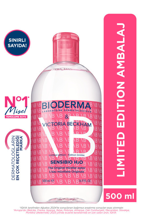 Sensibio H2O Limited Edition Ambalaj Micellar Makyaj Temizleme Suyu Hassas ve Normal Ciltler 500 ml