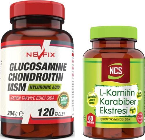 Glucosamine Chondroitin Msm 120 Tablet + L-Karnitin 60 Tablet