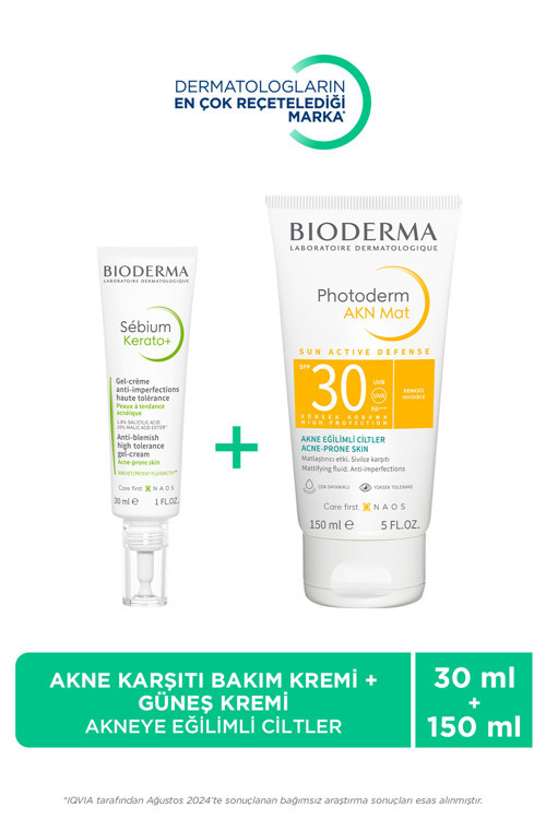 Sebium Sivilceye Eğilimli Ciltler Karşıtı Bakım Kremi 40ml&photoderm Güneş Kremi 150ml