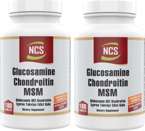 Glucosamine Chondroitin Msm 180 Tablet X 2 Kutu Boswellia