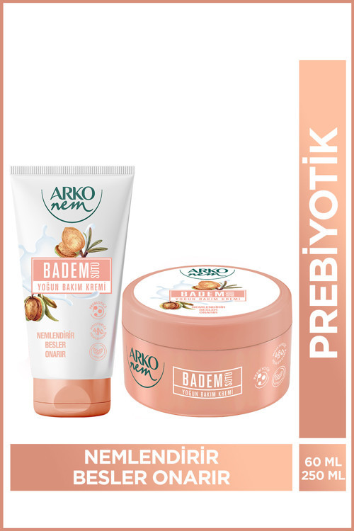 Yoğun Bakım Kremi Badem Sütü 250+60 Ml