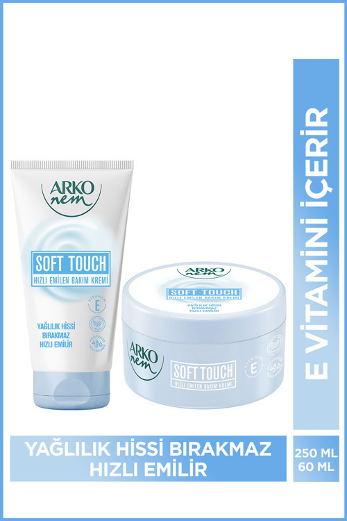 Hızlı Emilen Bakım Kremi Soft Touch 250+60 Ml