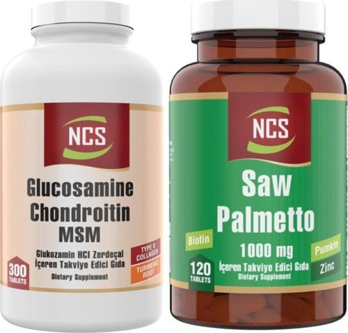 Glucosamine Chondroitin Msm Collagen Zerdeçal 300 Tablet Saw Palmetto 120 Tablet