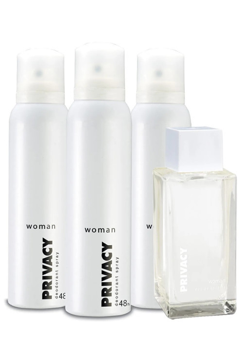 Woman Edt Kadın Parfüm 100ml Deodorant 3x150ml