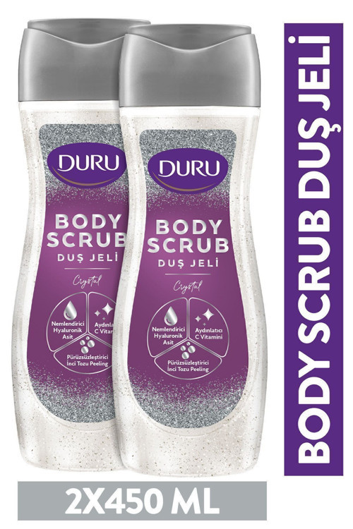 Body Scrub Crystal Duş Jeli 2x450 Ml