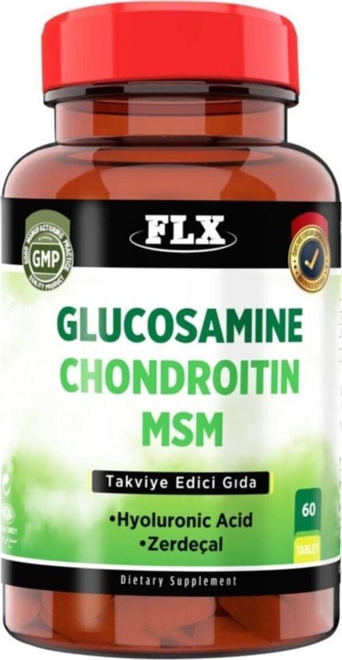 Glucosamine Chondroitin Msm Hyoluronic Asit Zerdeçal 60 Tablet Gl