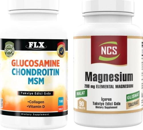Glucosamine Chondroitin Msm Vitamin D 180 Tablet Magnesium 90 Tablet
