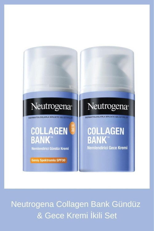 Collagen Bank Gündüz & Gece Kremi İkili Set
