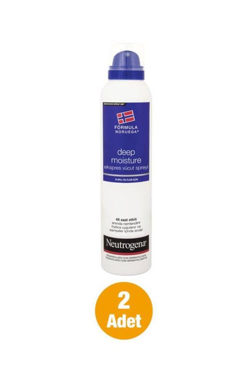Deep Moisture Ekspress Vücut Spreyi 200 ml x2