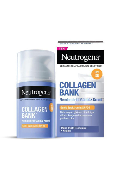 Collagen Bank SPF30 Nemlendirici Gündüz Kremi +Kolajen 50 ml
