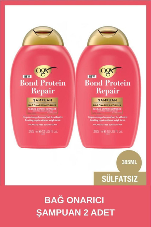Bond Protein Repair Şampuan 385 ml x 2