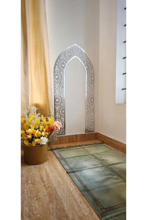 20076530 Layla Events Duvara Monte Plexi Mihrab ,İslami Wall Art ,Mescid Odası