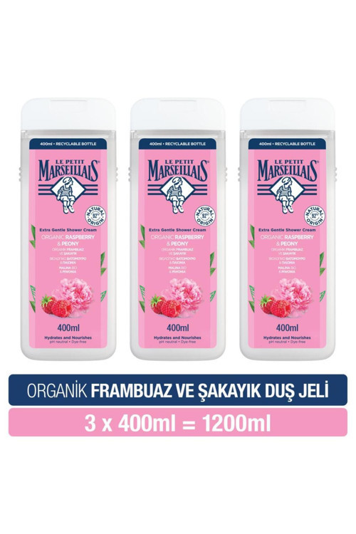 Duş Jeli Frambuaz Ve Şakayık 400 ml x3