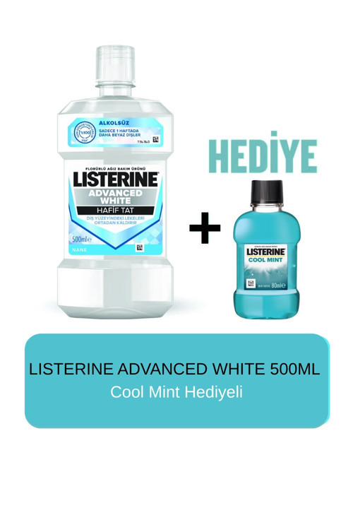 Advance White Hafif Tat 500 ml + Cool Mint Hediye