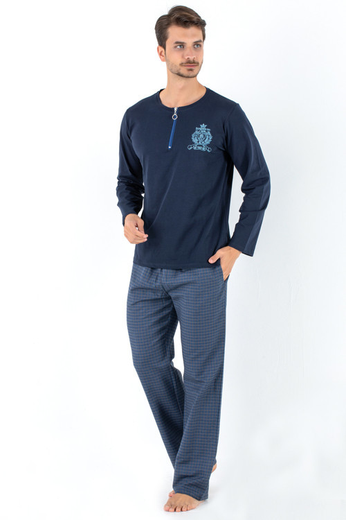 Prussian Blue Erkek Pijama Takımı