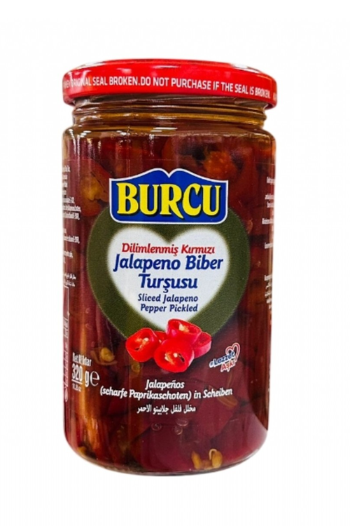 Kırmızı Jalepeno Biber Turşusu 320 gr