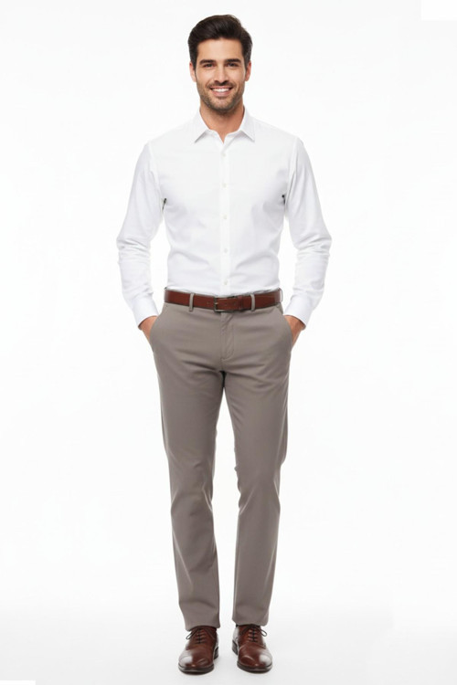 Erkek Regular Fit Kumaş Pantolon Likra Kumaş BGL-ST05031