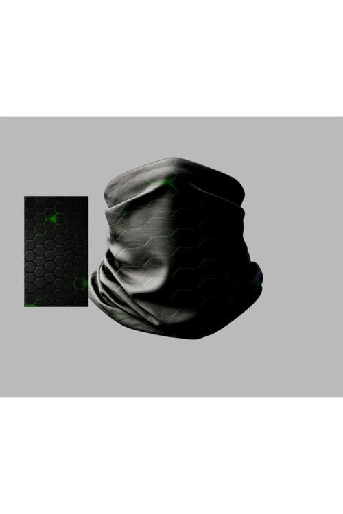 Datwork Tasarımlı Motorcu Çok Amaçlı Outdoor Boyunluk Unisex Bandana