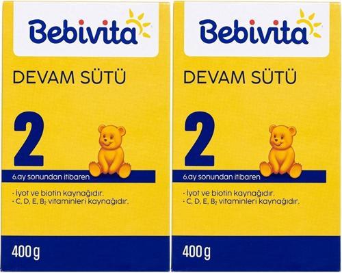 Bebek Sütü 400GR No:2 (6-12 Ay) (2 Li Set)