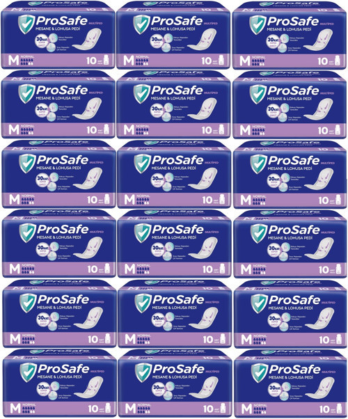 Mesane & Lohusa Pedi M - Medium - Orta Boy Normal 180 Adet (18PK*10)