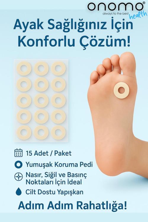 Health Ayak Nasır Pedi Nasır Yastığı 15 Adet