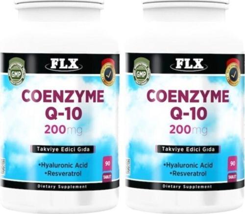 Coenzyme Q-10 200 Mg Hyaluronik Asit 90 Tablet X 2 Kutu