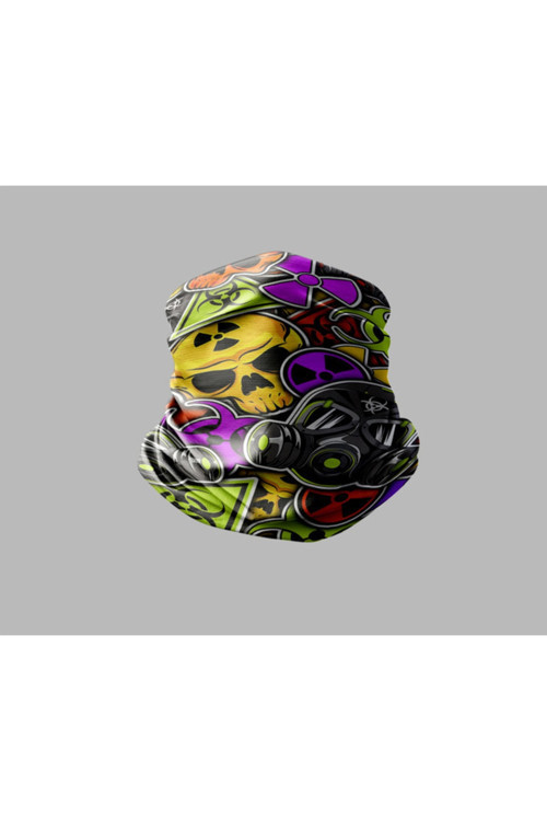 Karışık Çok Desenli Tasarımlı Motorcu Çok Amaçlı Outdoor Boyunluk Unisex Bandana