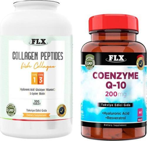 Kollajen Tip 1-3 300 Tablet & Coenzyme Q-10 200 Mg 60 Tab