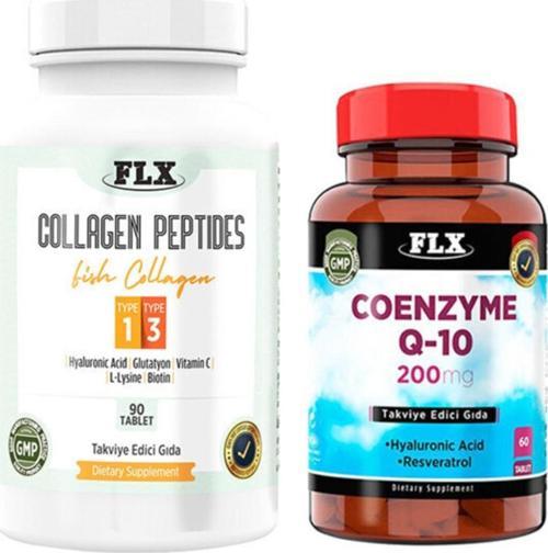 Kollajen Tip 1-3 90 Tablet & Coenzyme Q-10 200 Mg 60