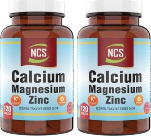 ® Calcium Magnesium Çinko D&K Kalsiyum 2 X 120 Tablet