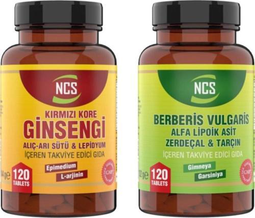 Berberis Vulgaris 120 Tablet + Kırmızı Ginseng 120 Tablet