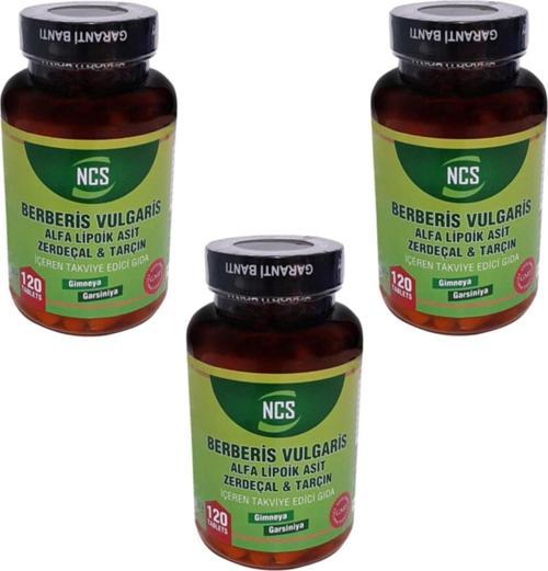 Berberis Vulgaris Alfa Lipoik Asit Tarçın Zerdeçal 3 Kutu