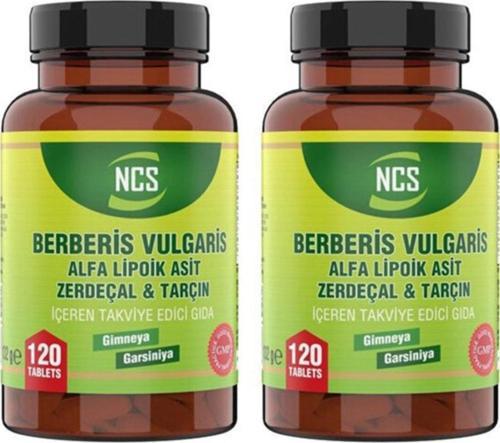 Berberis Vulgaris Alfa Lipoik Asit Zerdeçal 120 Tablet X 2 Kutu