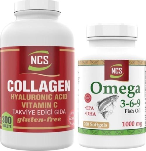 Collagen Hyaluronic Acid 300 Tablet + Omega 3-6-9-200 Kapsül
