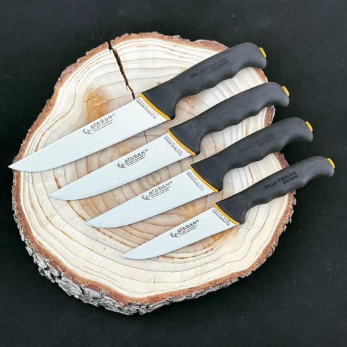 Platinium Seri 4’lü Kasap, Mutfak, Şef Bıçağı Seti