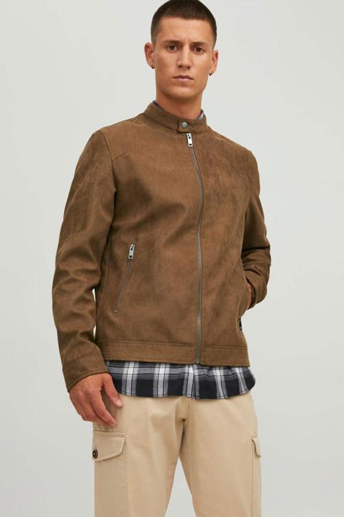 Jack & Jones Deri Görünümlü Ceket