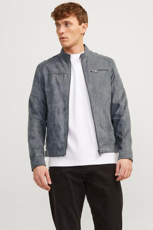 Jack & Jones Erkek Deri Ceket