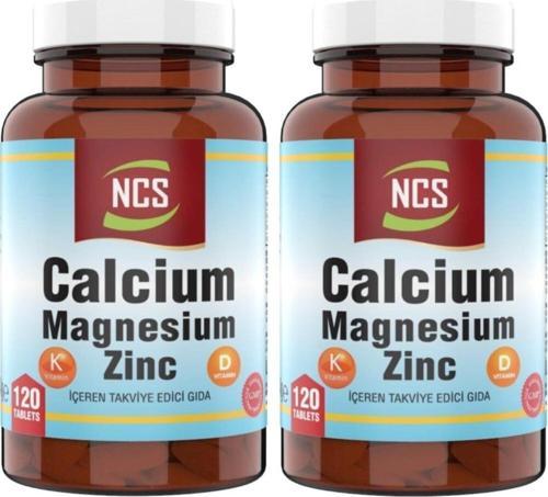 Calcium Magnesium Çinko D&K Kalsiyum 2 X120 Tablet
