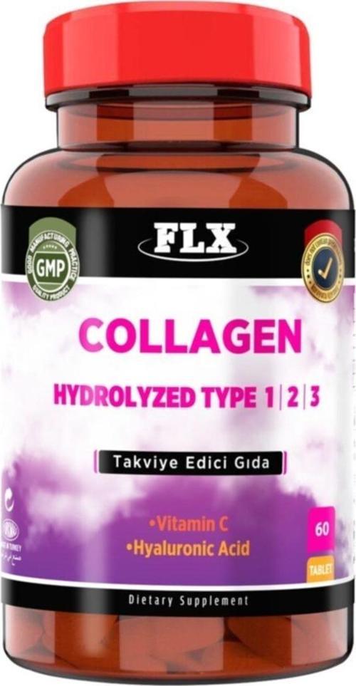 Collagen Tip-1 Tip-2 Tip-3 Hyoluronic Asit Vitamin C 60 Tablet