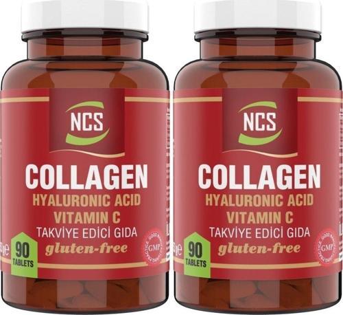 Hidrolize Collagen 2 Kutu 180 Tablet Hyaluronic Acid C Vitamini