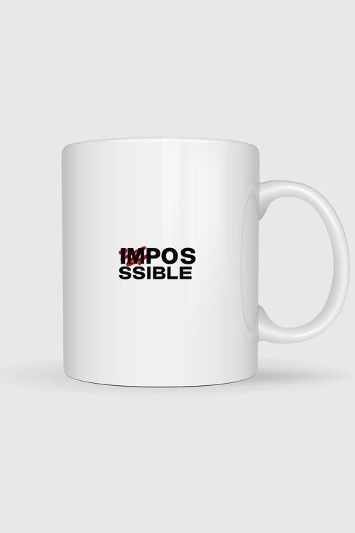  İmpossible - İmkansız Tasarımlı Kupa Bardak