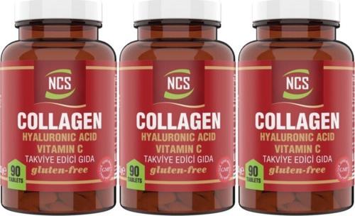 Hidrolize Collagen 3 Kutu 270 Tablet Hyaluronic Acid C Vitamini Tip 1-2-3