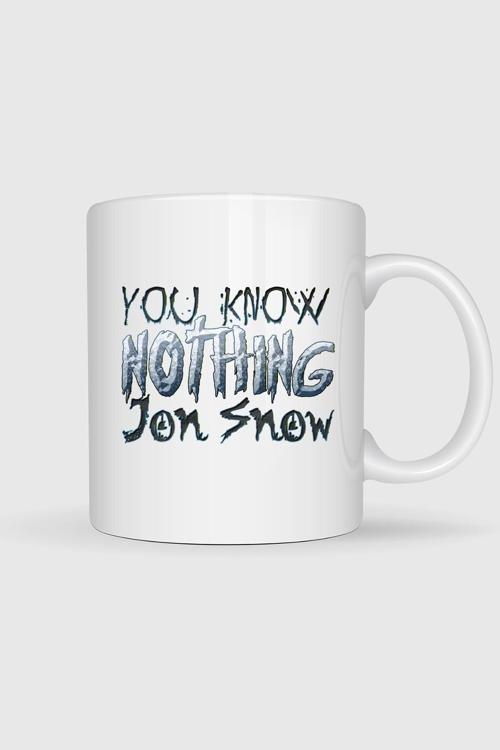 Jon Snow Game Of Thrones Tasarımlı Kupa Bardak