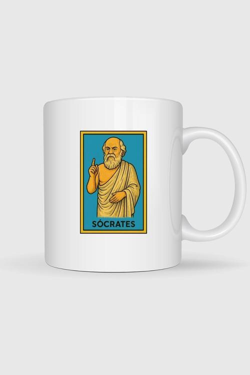 Socrates Filozof Tasarımlı Kupa Bardak