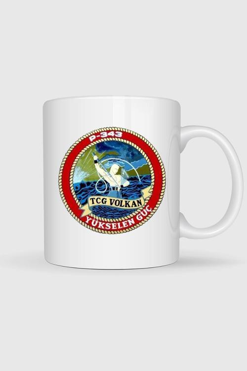  Tcg Volkan P343 Tasarımlı Kupa Bardak