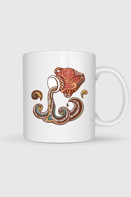 Kova Burç - Astroloji Tasarımlı Kupa Bardak