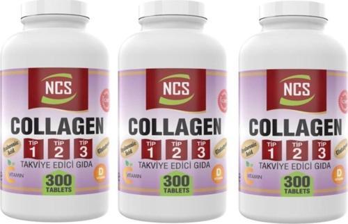 Hidrolize Collagen Tip 1-2-3 Glutatyon 300 Tablet X 3 Kutu
